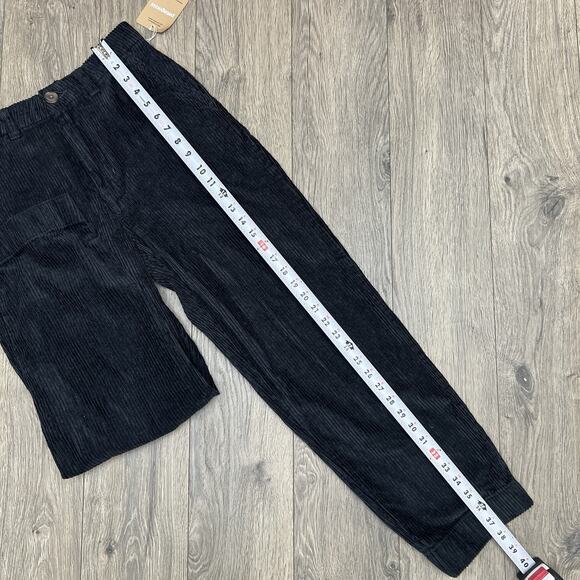 Patagonia Corduroy Pants Size 6 Wide Womens Pitch Blue Wale $129 - Picture 3 of 14